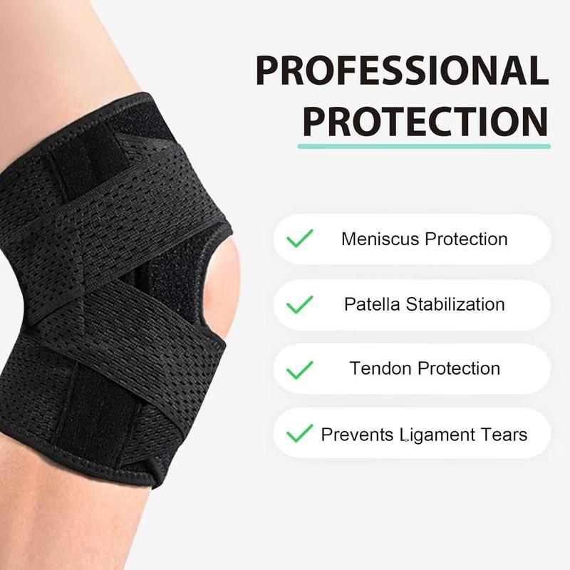 Plus Size Breathable Air Mesh Sport Knee Brace