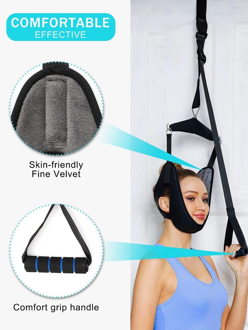 Compact Functional Over-Door Cervical Neck Traction Device
