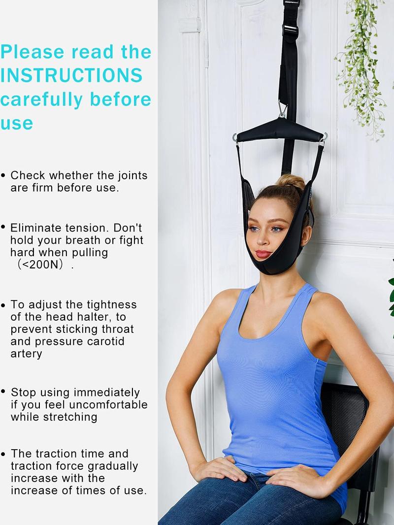 Compact Functional Over-Door Cervical Neck Traction Device