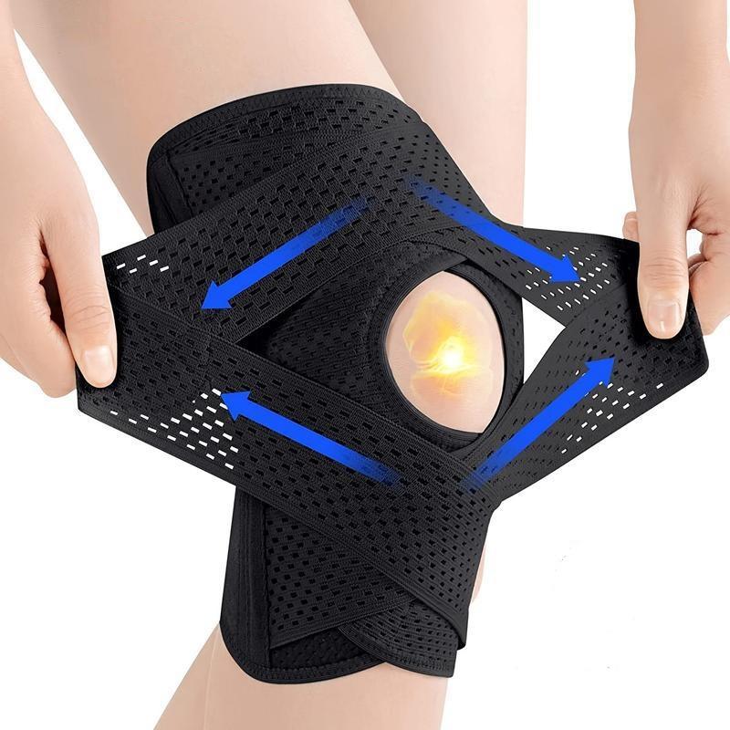 Plus Size Breathable Air Mesh Sport Knee Brace