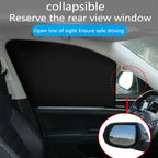 4 Piece Magnetic Car Side Window Sunshade, UV Protection, Universal Fit for All Cars, Privacy Curtain for Sleep Home Camping